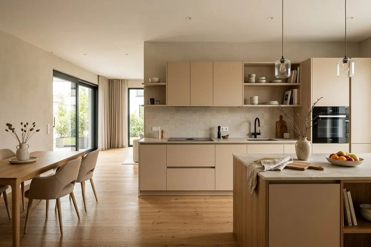 Beige Küche: 10 wunderschöne Ideen – Titelbild