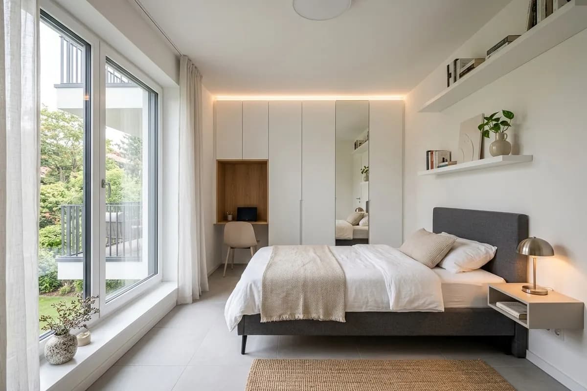 Kleines Schlafzimmer einrichten: 9 clevere Ideen – Titelbild