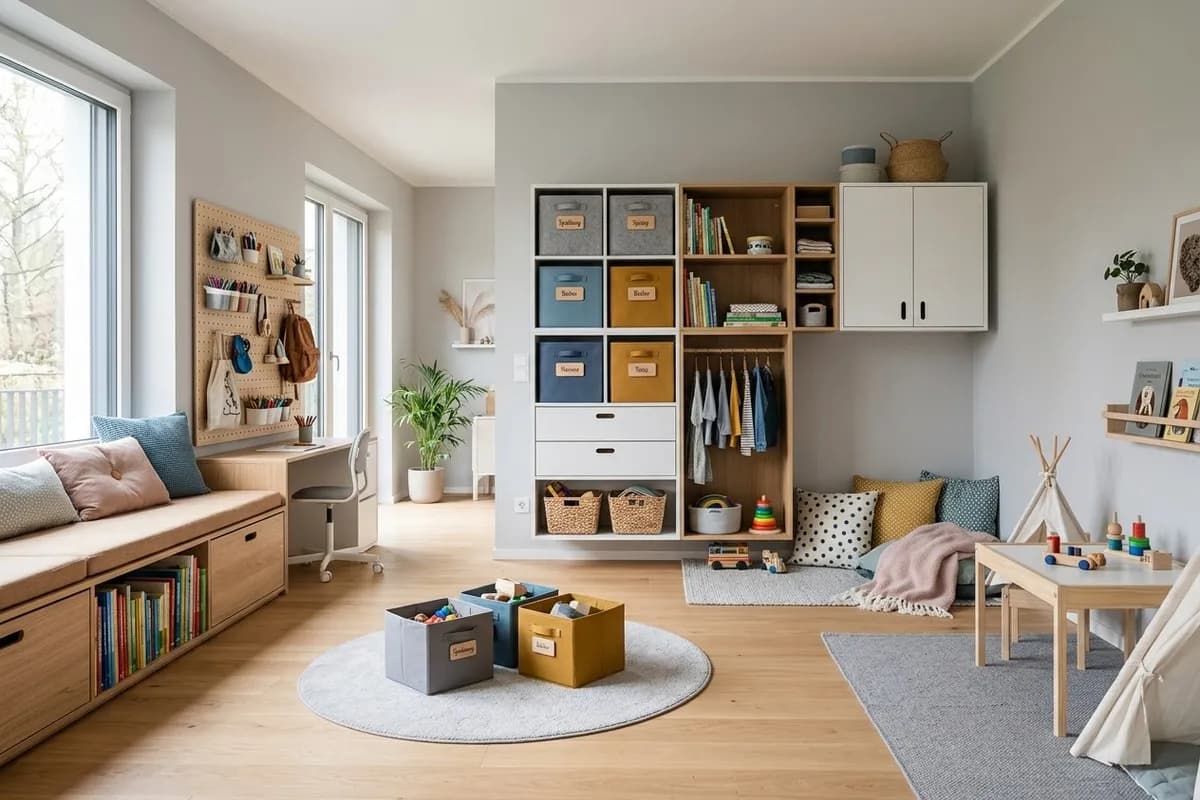 Organisation im Kinderzimmer: 8 clevere Ideen – Titelbild
