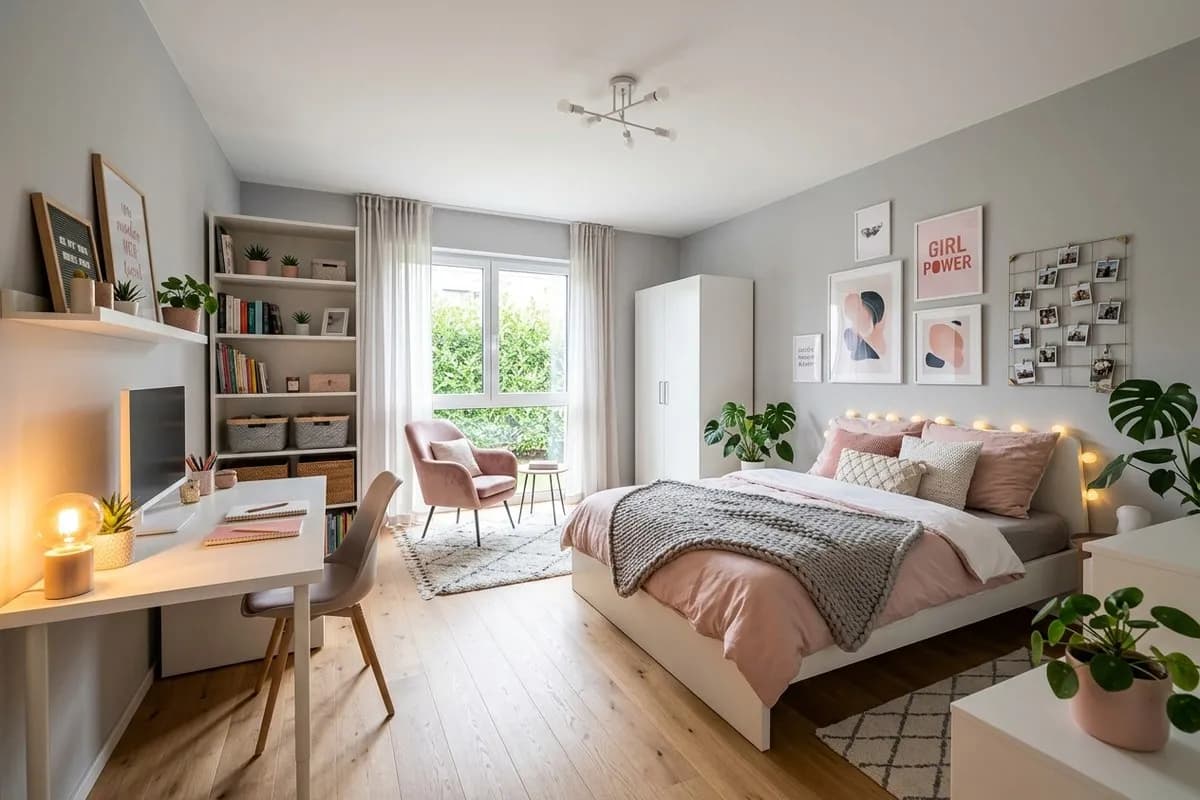 Teenager-Zimmer für Mädchen: 11 schöne Ideen – Titelbild